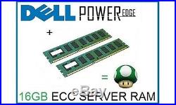 16GB (2x8GB) Memory Ram Upgrade for Dell Poweredge T310 and R310 Servers Only