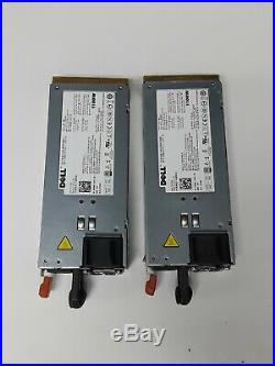 (2) Dell PowerEdge R510 T710 R910 Server 1100W Power Supply Unit 3MJJP TCVRR