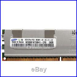 32GB 4x8GB 2Rx4 PC3-8500R REG SERVER RAM For DELL POWEREDGE T310 M910 R810 R910