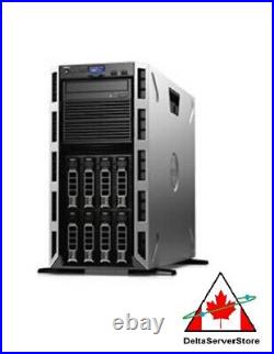 8 X 3.5 DELL POWEREDGE T320 Tower SERVER 8 CORE XEON E5-2450 V2 64GB RAM 2X PSU