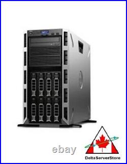 8x LFF Storage Tower Server Dell PowerEdge T330 E3-1270 V5 3.6GHz 64GB RAM H730