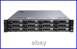 DELL POWEREDGE OEMR R720xd SERVER 12 BAY LFF DUAL XEON E5-2660 V2 32GB H710