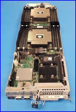 DELL PowerEdge C6320 82F9M blade server NODE 10gb SFP+ PERC H730 PCIE