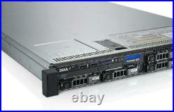DELL PowerEdge R620 Server 2×Xeon 8-Core 2.6GHz + 64GB RAM + 4×600GB SAS RAID