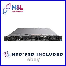 DELL PowerEdge R630 8SFF 2x 2697Av4 2.6GHz =32C 32GB H730 2x 800GB SSD 4xRJ45