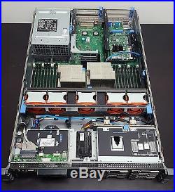 DELL PowerEdge R710 Server 2x E5620 48GB RAM 2x 600GB SAS 3.5 H700 Raid 2x870W