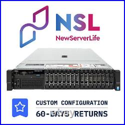 DELL PowerEdge R730 16SFF Server 2x 2697Av4 2.6GHz =32 Cores 256GB H730 4xRJ45