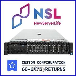 DELL PowerEdge R730 16SFF Server 2x E5-2697v3 2.6GHz =28 Cores 64GB H730 4xRJ45