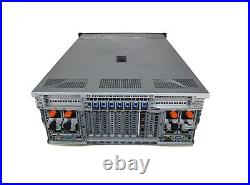 DELL PowerEdge R930 4x E7-8890v4 2.2GHz =96 Cores 256GB H730p PCIe 2xSFP+ RJ45