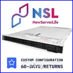 DELL R640 10SFF NVME Server 2x Gold 6152 2.1GHz =44 Cores 256GB H730p 4xRJ45