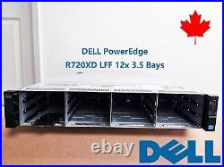 DELL R720xd 2x E5-2670 16 Cores 32GB H710p or IT-MODE 2x 750W Storage Server