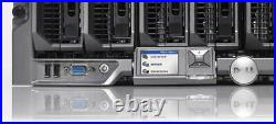 Dell Enclosure M1000e & 4 Stück PowerEdge Blade Server M710 (8 Cores / 64MB Ram)