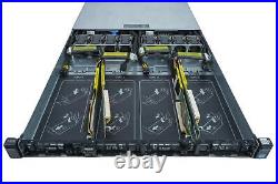 Dell PowerEdge C4130 2x E5-2650v4 2.2Ghz CPU 256GB RAM 2x 800GB SSD GPU Server