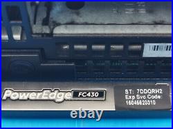 Dell PowerEdge FC430 Blade Server 0FC27H 2x E5-2630V4