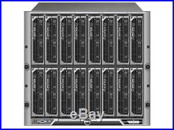 Dell PowerEdge M1000e 8x M620 Blade TEN CORE E5-2660v2 2.2GHz 96GB 2x 600GB SAS