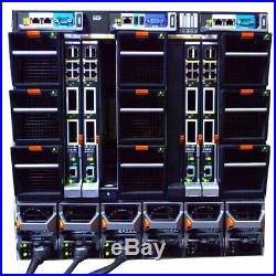 Dell PowerEdge M1000e Server Chassis 4x Cisco WS-CBS3130G-S No Server Blades