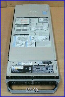 Dell PowerEdge M630 Blade Server 2x 12-Core E5-2680v3 2.50GHz 32GB RAM H330 RAID