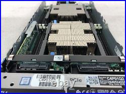 Dell PowerEdge M640 2x 2.5 CTO Blade Server 2x Heatsink, H730p, BCM57810-k