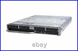 Dell PowerEdge M820 Blade Svr 4x 6-Core E5-4607 2.2Ghz 64GB Ram H310 4x 2.5 Bay