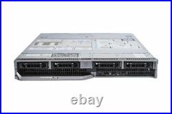 Dell PowerEdge M820 Blade Svr 4x 6-Core E5-4607 2.2Ghz 64GB Ram H310 4x 2.5 Bay