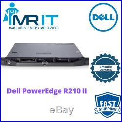 Dell PowerEdge R210 II Server Xeon E3-1270@3.40GHz 16GB RAM 1 TB SATA/DVD