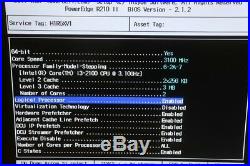 Dell PowerEdge R210 II i3-2100 3.1GHz, 16GB RAM, 2X1TB HD, DVD RW