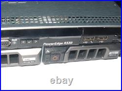 Dell PowerEdge R330 Xeon E3-1245 v5 3.5GHz 32gb H330 2x 3.5 Trays SVR 2012