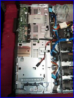 Dell PowerEdge R410 1U Server 2X Quad Xeon E5620/48GB RAM/2X 500GB HDD/iDRAC