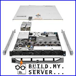 Dell PowerEdge R430 Server 2.60Ghz 8-Core 96GB 8x 300GB 15K 12G H730 Rails