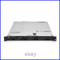 Dell PowerEdge R430 Server 2x E5-2623v4 2.60Ghz 8-Core 128GB 4x 3TB H730 Rails