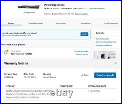 Dell PowerEdge R440 Xeon Silver 4108, 64GB Ram, 2TB BOSS-S1, 2x400GB