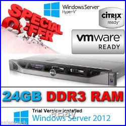 Dell PowerEdge R610 2x QuadCore XEON X5560 2.80Ghz 24GB Raid SAS 6i/R 717W PSU
