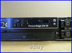Dell PowerEdge R610 2x X5650 2.66GHz 24GB RAM 292GB HDD H700 5/E RAID 1U Server