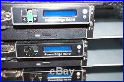 Dell PowerEdge R610 Server with 2x X5560 2.8GHZ QC 48GB Ram H700 iDRAC6