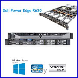 Dell PowerEdge R620 2 x E5-2650 V2 8 Core 2.6Ghz 64GB RAM 8 x CADDY
