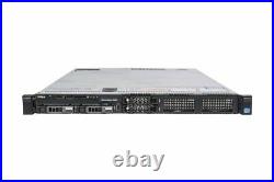 Dell PowerEdge R620 Quad-Core E5-2609 2.4Ghz 8GB Ram 2x 300GB 2.5 HDD 1U Server