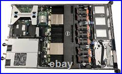 Dell PowerEdge R620 SFF 8 Bay Server 512GB RAM 2xE5-2690v2 H310 1GbE NIC 8xTrays