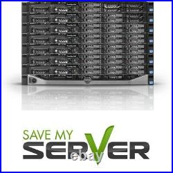 Dell PowerEdge R620 Server 2x 2.50GHz 12 Cores 64GB H710 2x 120GB SSD