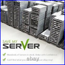 Dell PowerEdge R620 Server 2x 2.50GHz E5-2640 6 Core 32GB H710 2 Trays