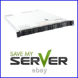 Dell PowerEdge R620 Server 2x 2680 V2 2.8Ghz =20Core 128GB 2x 600GB SAS 6x Trays