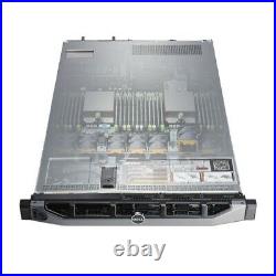 Dell PowerEdge R620 Server 2x E5-2640 2.5GHz = 12 Cores 48GB H710 RPS + 8 Trays