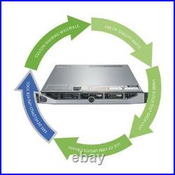 Dell PowerEdge R620 Server 2x E5-2640 2.5GHz =12 Cores / 64GB / H310 / 6x Trays
