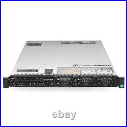 Dell PowerEdge R620 Server 3.30Ghz 16-Core 128GB 2x 1TB 4x 256GB SSD H710 Rails