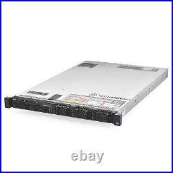 Dell PowerEdge R620 Server E5-2637v2 3.50Ghz Quad-Core 64GB H710 8x Caddies