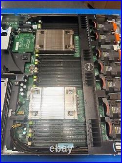 Dell PowerEdge R630 10bay Barebones Server. MOBO 086D43, 2x750W PSU, 2xHeatsink