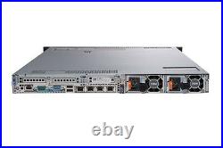 Dell PowerEdge R630 2x E5-2680v3 2.5GHz 12 Core 64GB 4x 200GB SATA SSDs H730