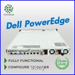 Dell PowerEdge R630 8 SFF Server 2x E5-2620V4 2.1GHz 16C 16GB 4x600GB SAS