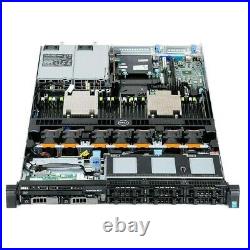 Dell PowerEdge R630 Server / 2x E5-2620 V3 =12 Cores / 64GB / H330 / 8x Trays