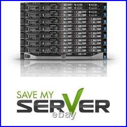 Dell PowerEdge R630 Server 2x E5-2623 V3 3.0GHz = 8 Cores 16GB H330 2x 300GB SAS