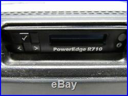 Dell PowerEdge R710 Server, 2x Xeon E5620@2.40GHz 16GB DDR3 ECC RAM No HDD